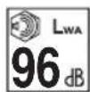 RYOBI RY18LMC30A - SZIMBÓLUMOK A TERMÉKEN - 10