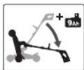 RYOBI RY18LMC30A - УСЛОВНЫЕ ОБОЗНАЧЕНИЯ НА ПРОДУКТЕ - 9