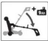 RYOBI RY18LMC30A - UZ PRECES ESOŠIE SIMBOLI - 9