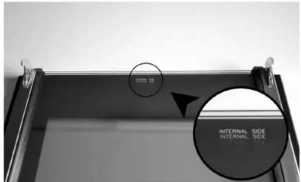 Fulgor Milano FCLSO 6023 TEM BK - So entfernen Sie die inneren Glasscheiben der „FULL GLASS“ Tür - 3