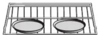 Fulgor Milano FCLSO 6023 TEM BK - Foods recommended for Convection Bake mode: - 2