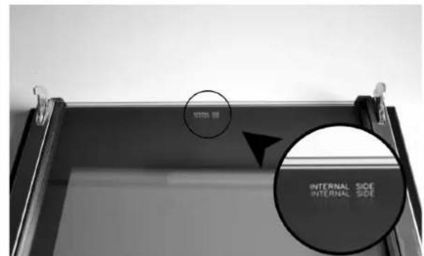 Fulgor Milano FCLSO 6023 TEM BK - Come smontare i vetri interni della porta panoramica" FULL GLASS" - 3