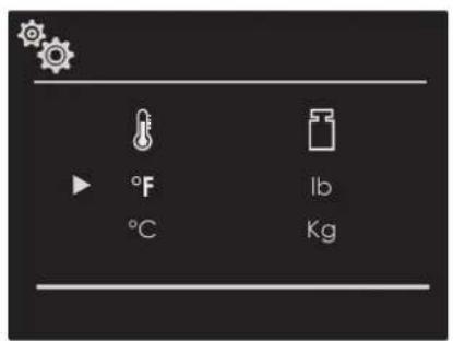 Fulgor Milano FCLSO 6023 TEM BK - Temperatuur en gewicht - 1