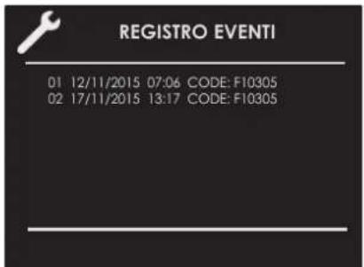 Fulgor Milano FCLSO 6023 TEM BK - Registro Eventi - 1