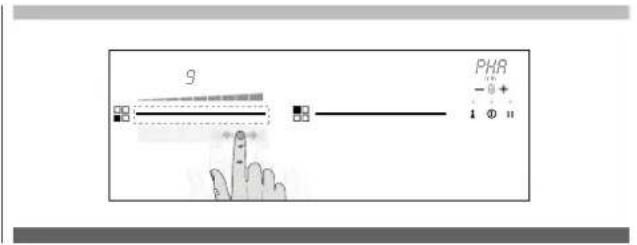 Fulgor Milano FCHL 904 ID TS WH - Impostazioni di potenza - 6