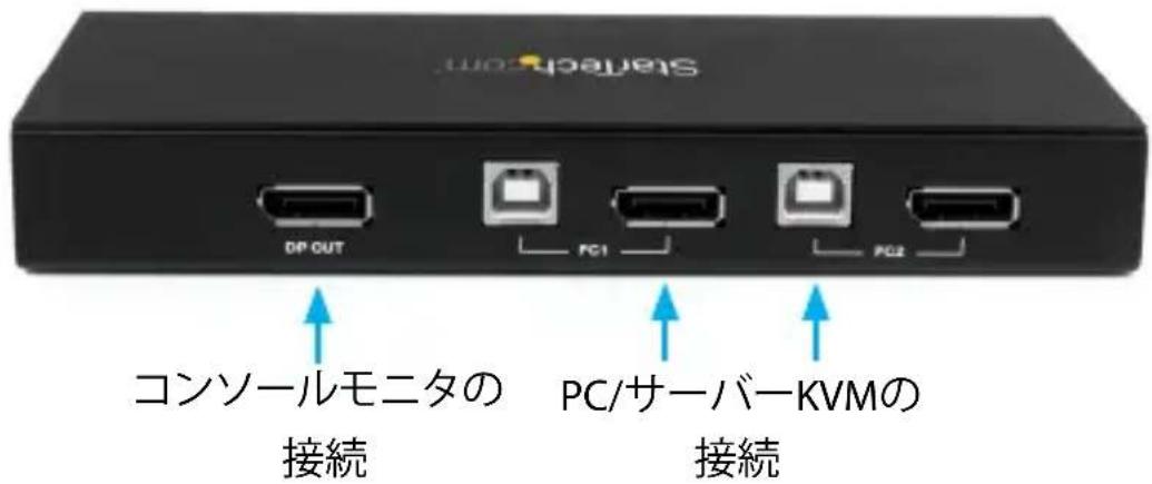 StarTech.com SV231DPU2 - リアビュー - 1