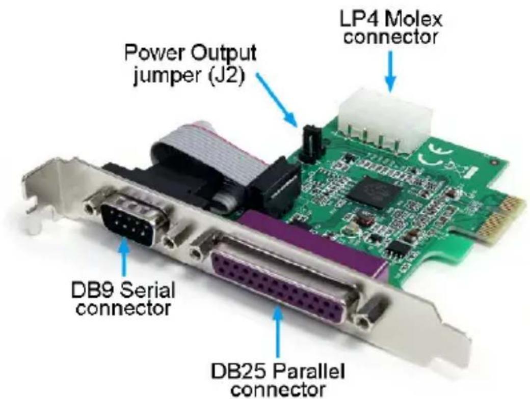 StarTech.com PEX1S1P952 - Réglage du Mode d'Alimentation (Port Série uniquement) - 1