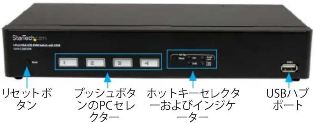 StarTech.com SV231USBDDM - フロント (SV431USBDDM) - 1