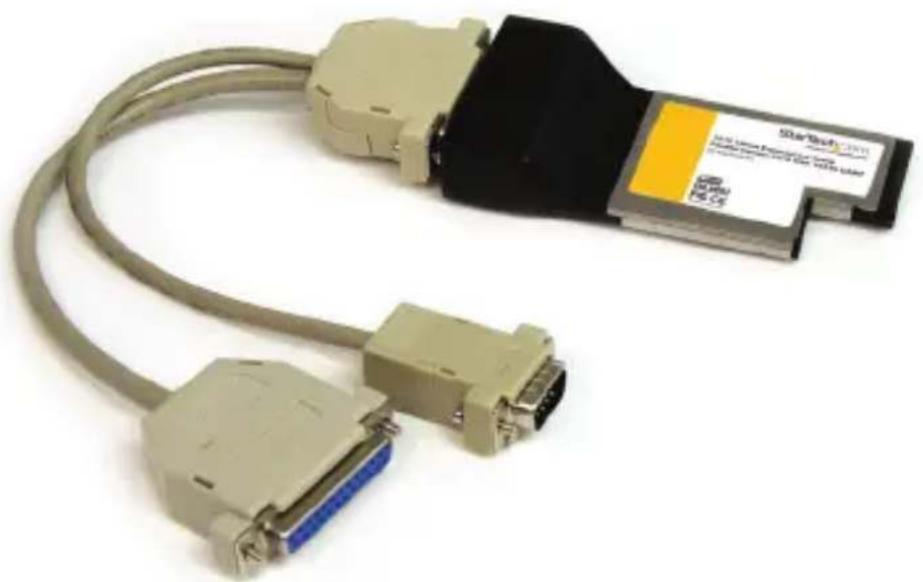 StarTech.com EC2S55254 - Carte Série RS232 Native ExpressCard/54 à 2 Ports - 16550 UART Carte Combo ExpressCard/54 1-Port Série, 1-Port Parallèle avec 16550 UART - 1