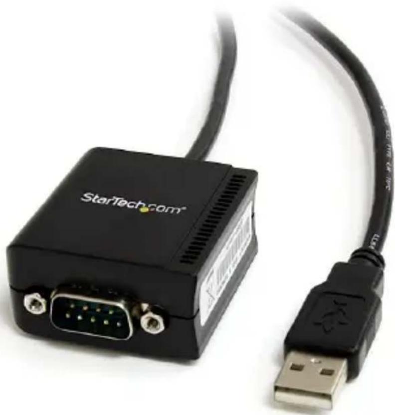 StarTech.com ICUSB2321FIS - Câble Adaptateur FTDI USB vers RS232 Série 1 Port avec Isolation Optique - 1