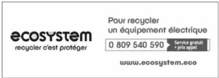 Bearware 307028 - Indications de recyclage - 2