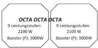 Fulgor Milano FCHL 904 ID TS BK - INFORMATIONEN ÜBER DEN KOCHBEREICH - 1