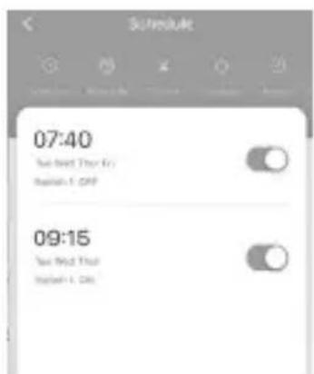 Bearware 306910 - Schedule mode: - 1