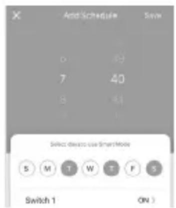 Bearware 306911 - Schedule mode: - 2