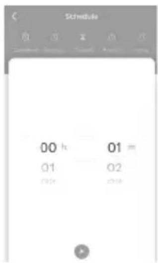 Schedule 00 h 01 = 01 02 034 038