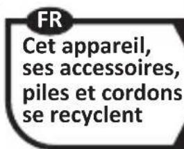 Bearware 307154 - Remarques sur l'élimination des piles - 2