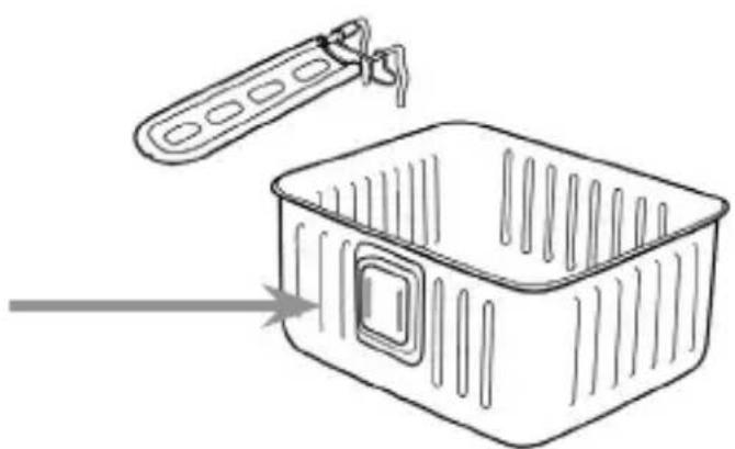 Arendo 307061 - Frying container - 1