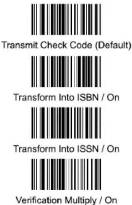 Aplic 304674 - Barcode settings - 28