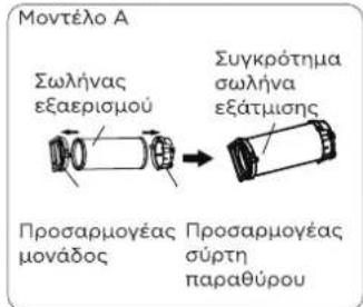 MIDEA Smart Cool 7000-1 - Πληκτρολογήστε εγκατάσταση παραθύρου: - 1