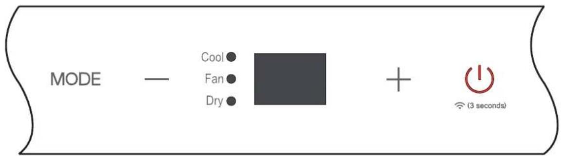 MIDEA Smart Cool 7000-1 - Opcje Panelu Kontrolnego - 1