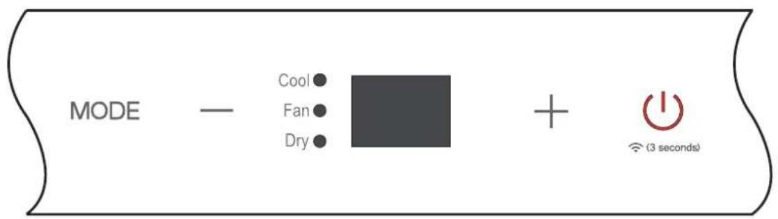 MIDEA Smart Cool 7000-1 - Merkmale des Bedienfelds - 1