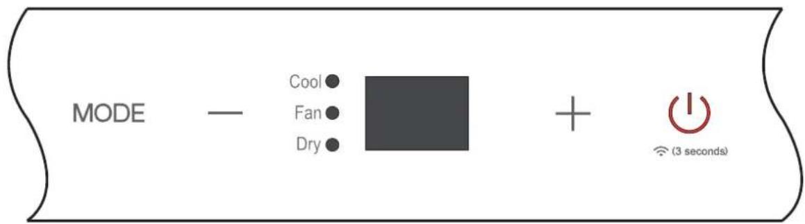 MIDEA Smart Cool 7000-1 - Control Panel Features - 1