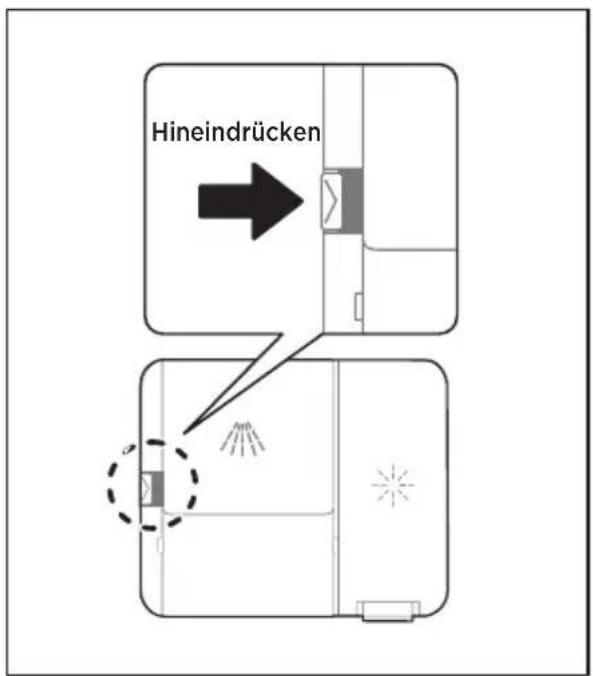 MIDEA MDWEB1303MS-W - Füllen des Spülmittelspenders - 1
