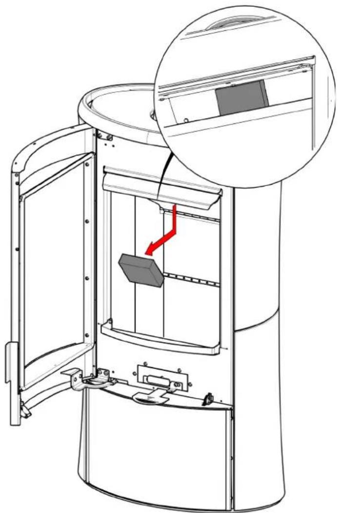 EDILKAMIN KLASS - Retrait protection déflecteur - 1