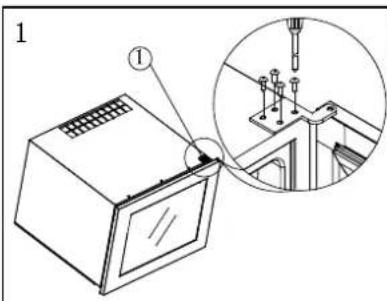 TEKA RVI 20041 GBK - Cum se schimbă directia de deschidere a uşii - 1