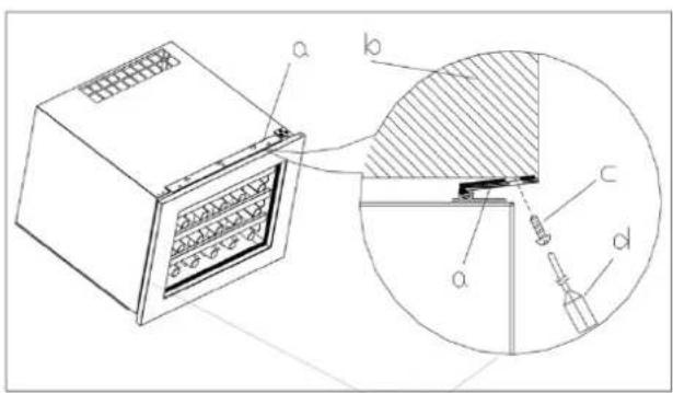 TEKA RVI 460 - > Modifier l'ouverture de la porte - 9