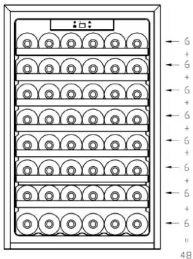 TEKA RVI 460 - Storage diagram - 2