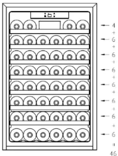 TEKA RVI 460 - Diagrama de Armazenamento - 1