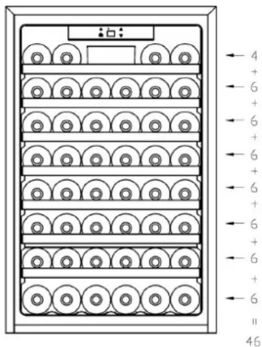 TEKA RVI 460 - Storage diagram - 1
