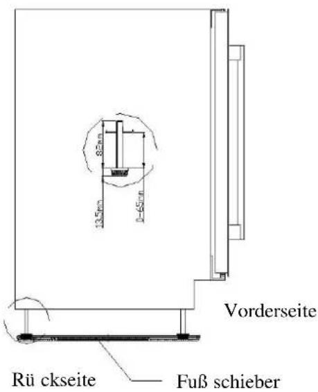 TEKA RVU 10020 GBK - VERWENDEN DER FUSSSCHIEBER - 1