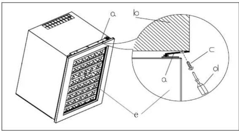 TEKA RVI 30097 GBK - Ändern der Türöffnungsrichtung - 4