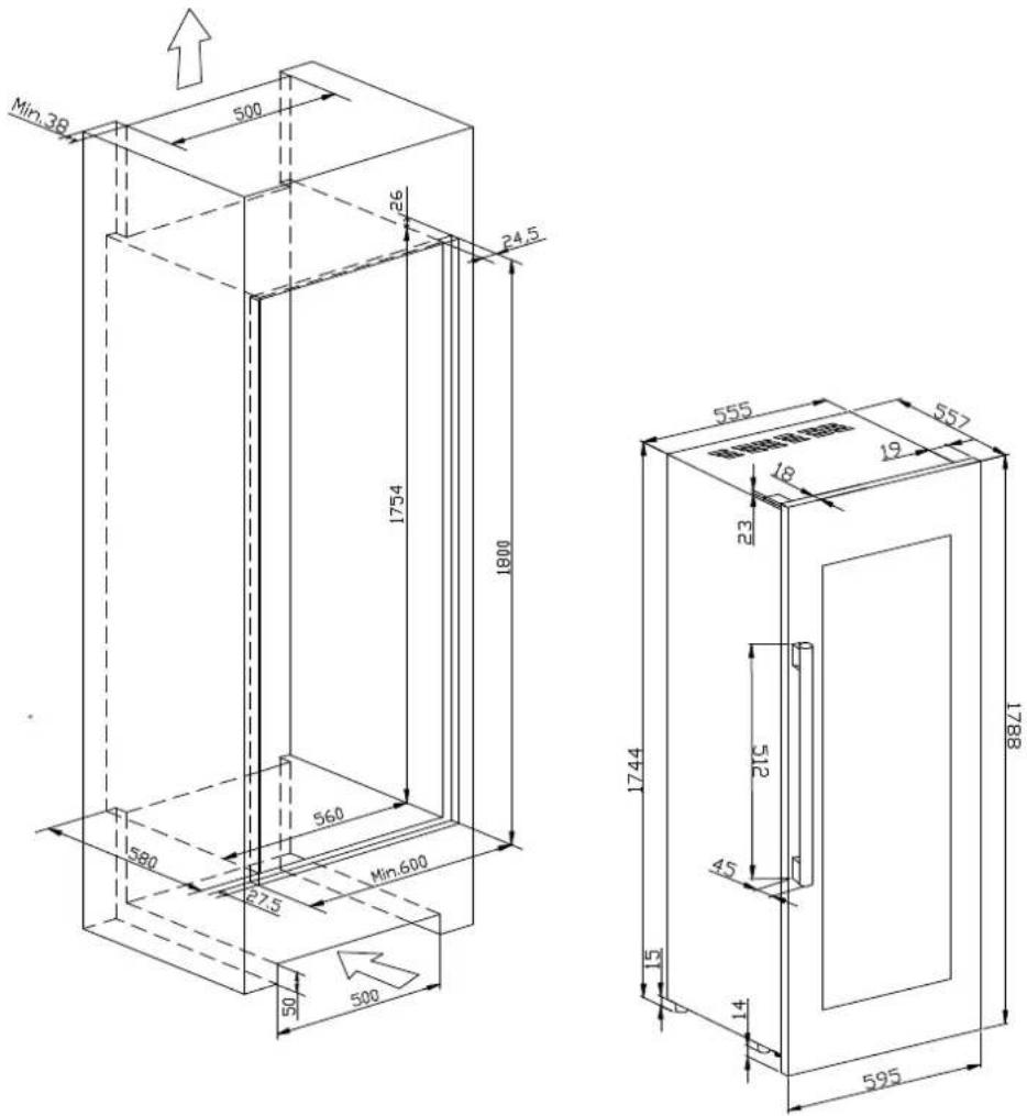 TEKA RVI 30097 GBK - ➢ Installation specifications for built-in purposes - 1
