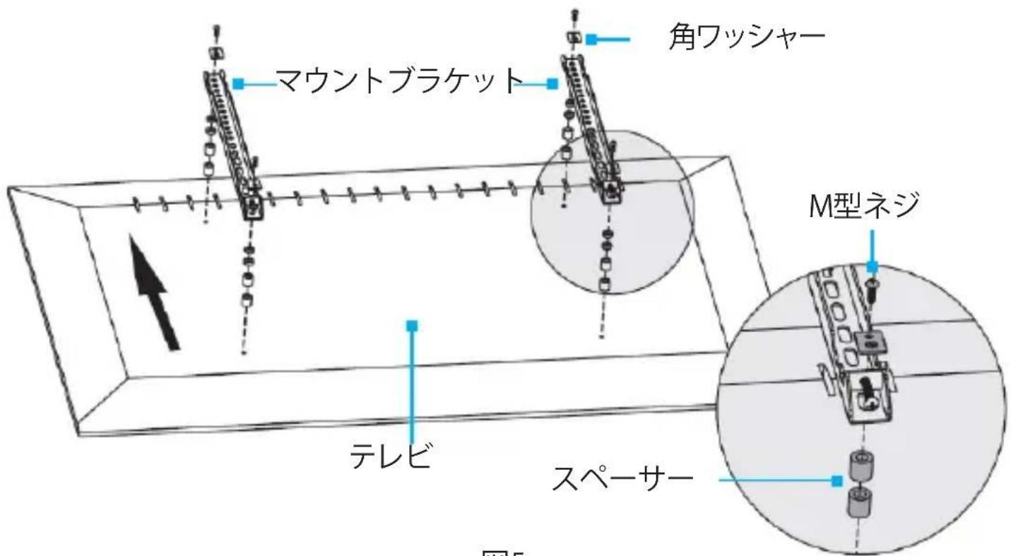 StarTech.com FPWARTS2 - テレビマウントブラケットの装着 - 1