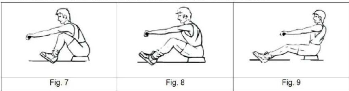 Skandika Nytta - Rowing with the legs only - 1