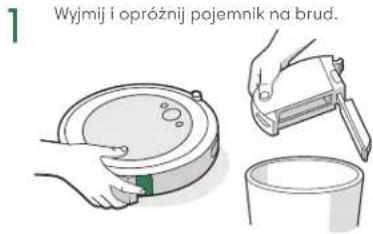 IROBOT Roomba Combo 5 - Czyszczenie czujników zapełnienia pojemnika - 1