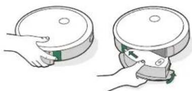 IROBOT Roomba Combo 5 - CHANGEMENT DE BAC - 2
