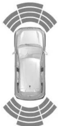 DACIA Spring - Localisation des détecteurs à ultrasons 1 - 1