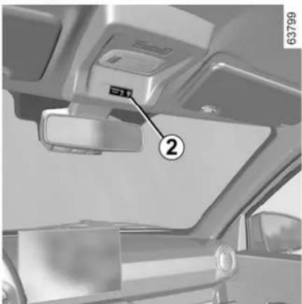 DACIA Spring - SÉCURITÉ ENFANTS : DÉSACTIVATION, ACTIVATION AIRBAG PASSAGER AVANT - 1