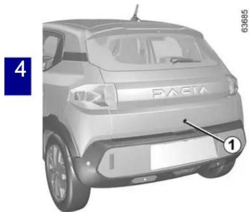 DACIA Spring - Coffre à bagages - 1