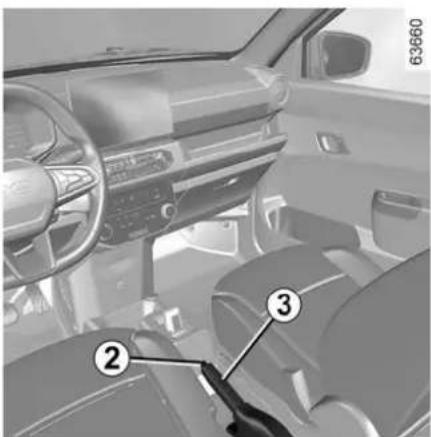 DACIA Spring - FREIN À MAIN - 1