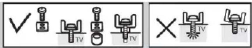 StarTech.com FPWARTS1 - テレビマウントブラケットの装着 - 2