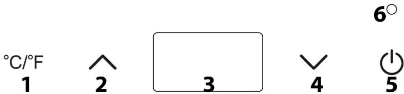 CASO VinoCase Black - Pannello di controllo e display - 1