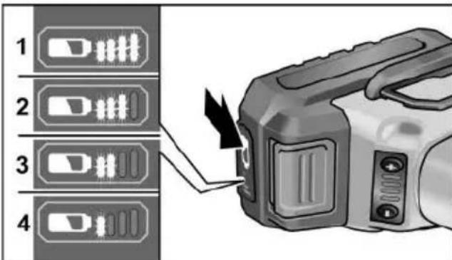 Flex SHE 16 18.0-EC - Condizioni di carica della batteria - 1