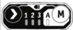 Flex IW 3/4" 1600 18-EC - „M“ mygtuko naudojimas: - 3