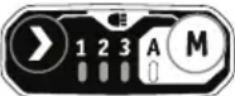 Flex IW 3/4" 1600 18-EC - Använda knappen „M“: - 3