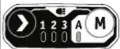 Flex IW 3/4" 1600 18-EC - „M“ mygtuko naudojimas: - 4